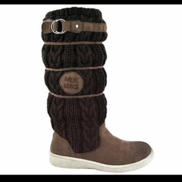 NWT Muk Lukas Brown Boots - Picture 2 of 8